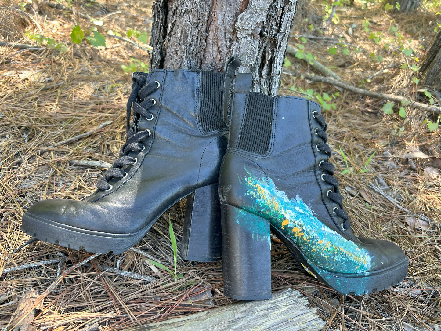 Flower Field Boots