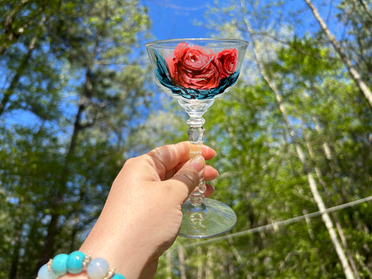 Rose Dessert Dish