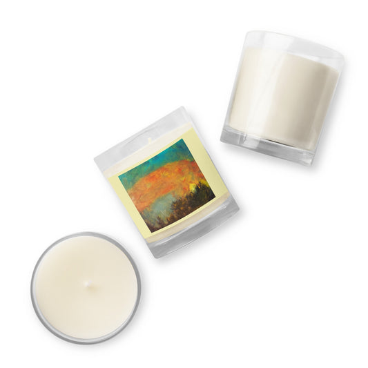 Firesky Glass jar soy wax candle