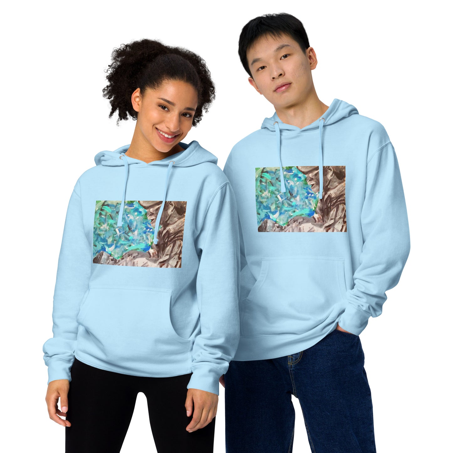 New Life Unisex midweight hoodie