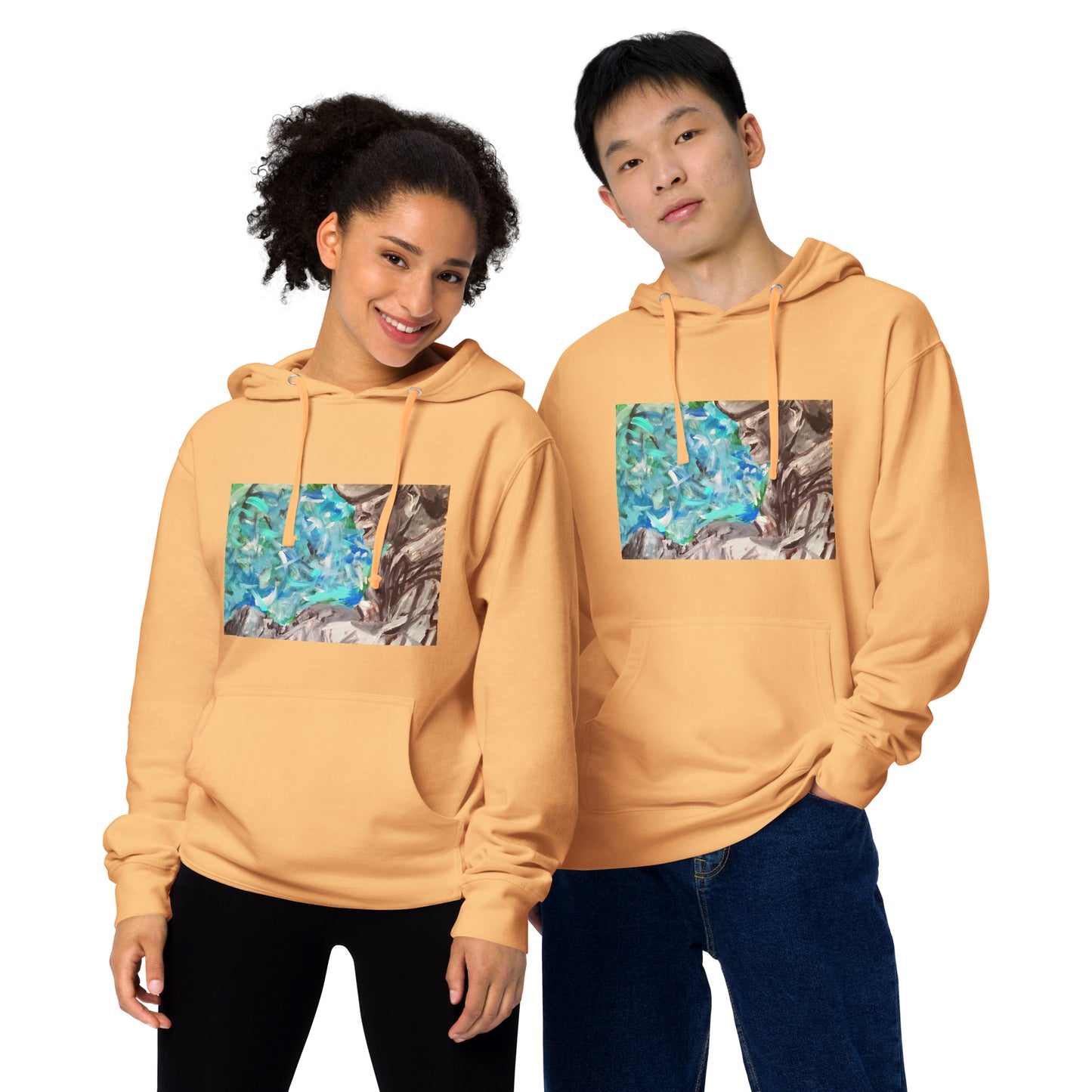 New Life Unisex midweight hoodie