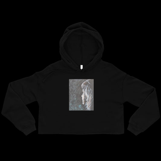 Into the Abyss Crop Hoodie