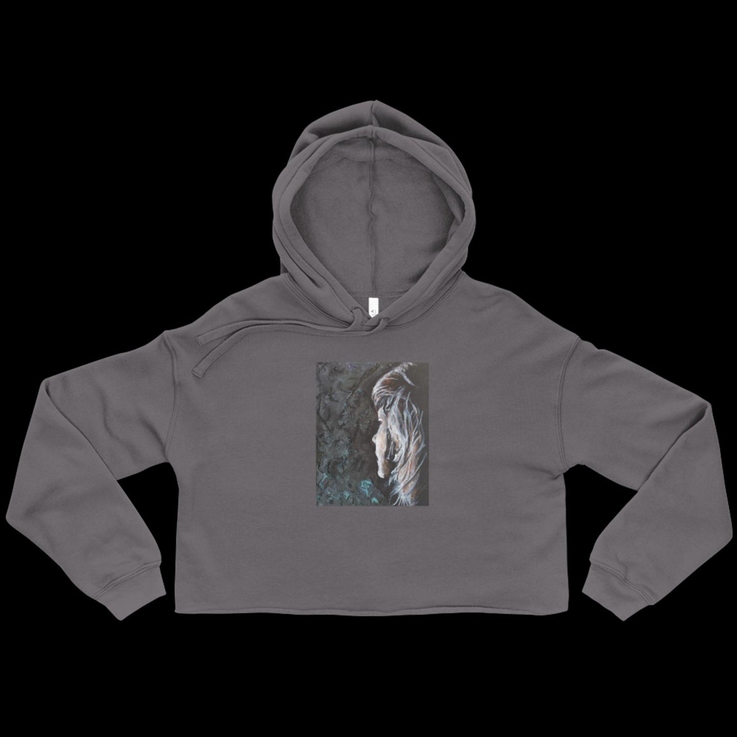 Into the Abyss Crop Hoodie